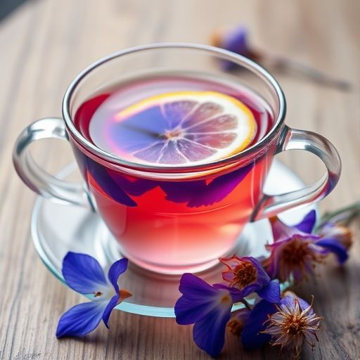 নীল জাদুকরী চা: রঙ বদলানো পানীয়ের স্বাস্থ্য রহস্য